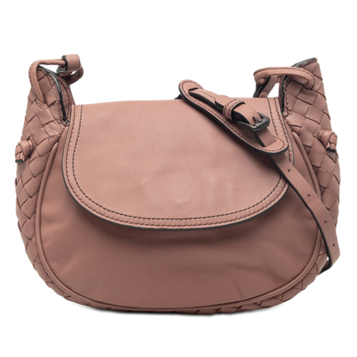 Small Intrecciato Trimmed Nappa Nodini Flap - Image 1
