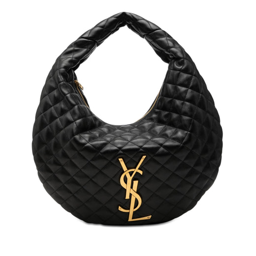 Quilted Nappa Monogram Icare Hobo - Image 1