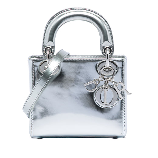 Mini Metallic Patent Lady Dior - Image 1