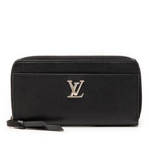 Leather Lockme Zippy Wallet - Image 1