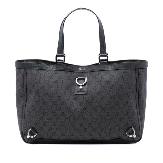 GG Denim Abbey D Ring Tote - Image 1