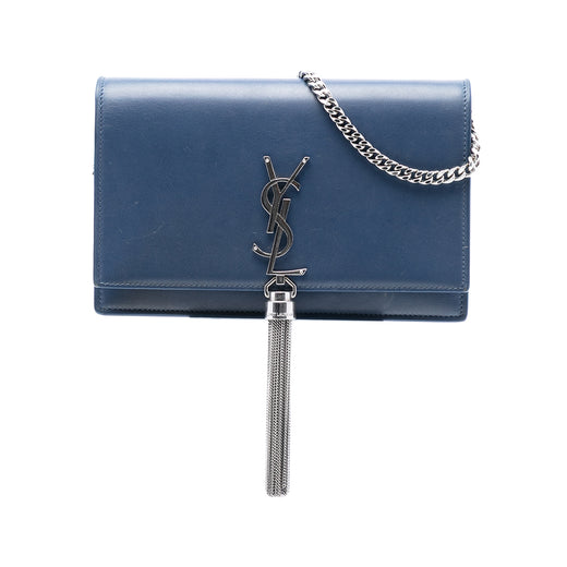 Smooth Calfskin Monogram Kate Tassel Wallet on Chain - Image 1