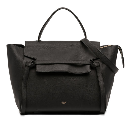 Mini Grained Calfskin Belt Satchel - Image 1