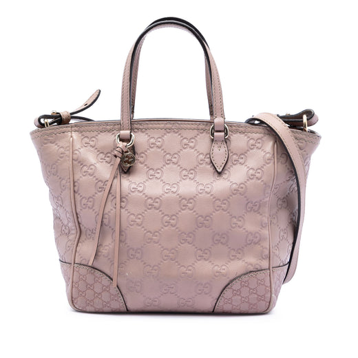 Small Guccissima Bree Satchel - Image 1