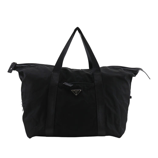 Saffiano Trimmed Tessuto Travel Bag - Image 1
