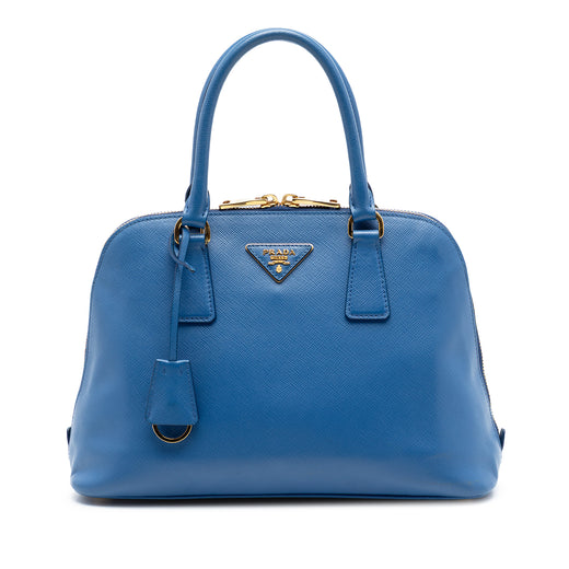 Medium Saffiano Lux Promenade Satchel - Image 1