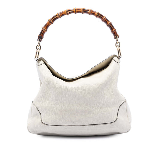 Calfskin Bamboo Diana Satchel - Image 1