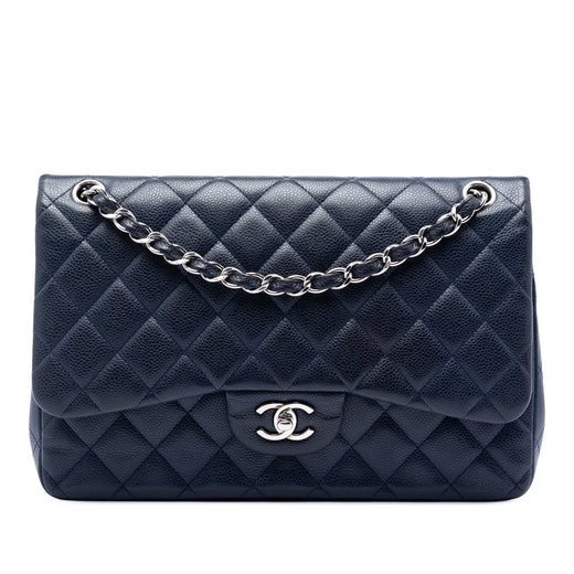 Jumbo Classic Caviar Double Flap - Image 1
