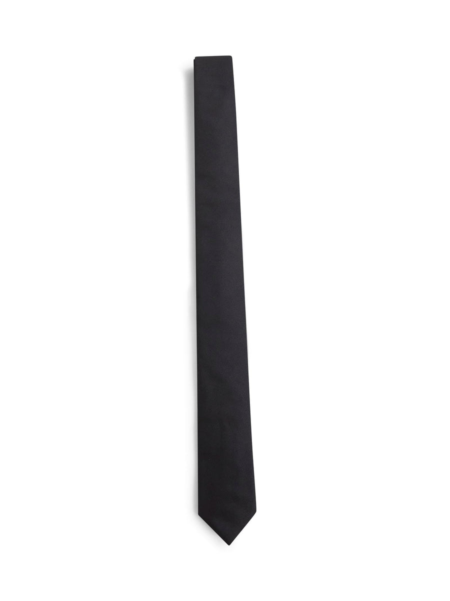 Dolce & Gabbana Martini Necktie — Black Silk Neckties