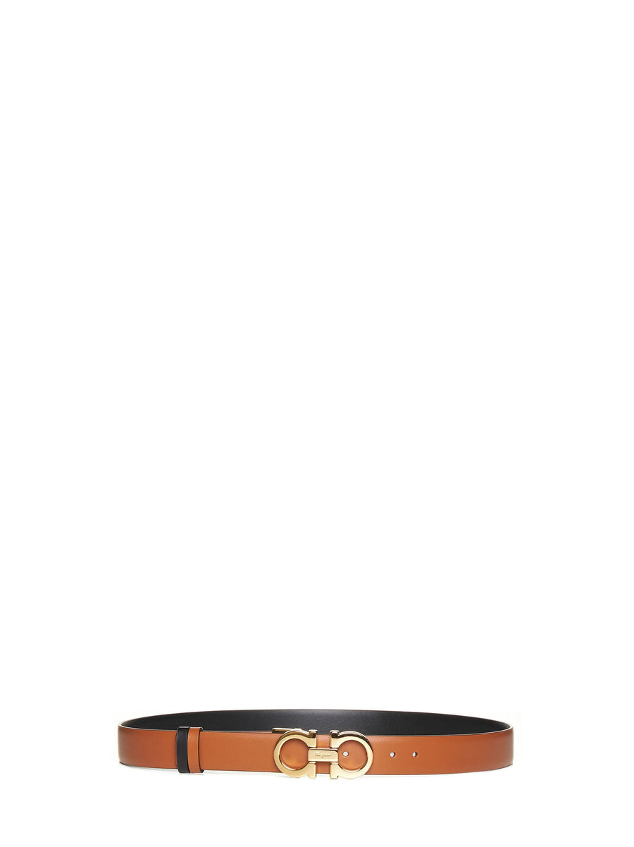 Ferragamo Belt — Brown Calf Leather