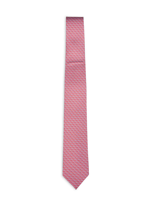Ferragamo Cerchio Necktie — Multicolor Silk Neckties