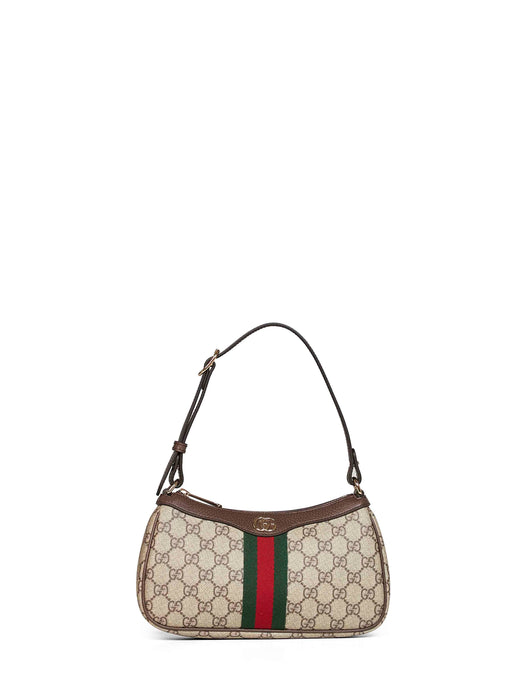 Gucci Ophidia Shoulder Bag — Beige Lambskin