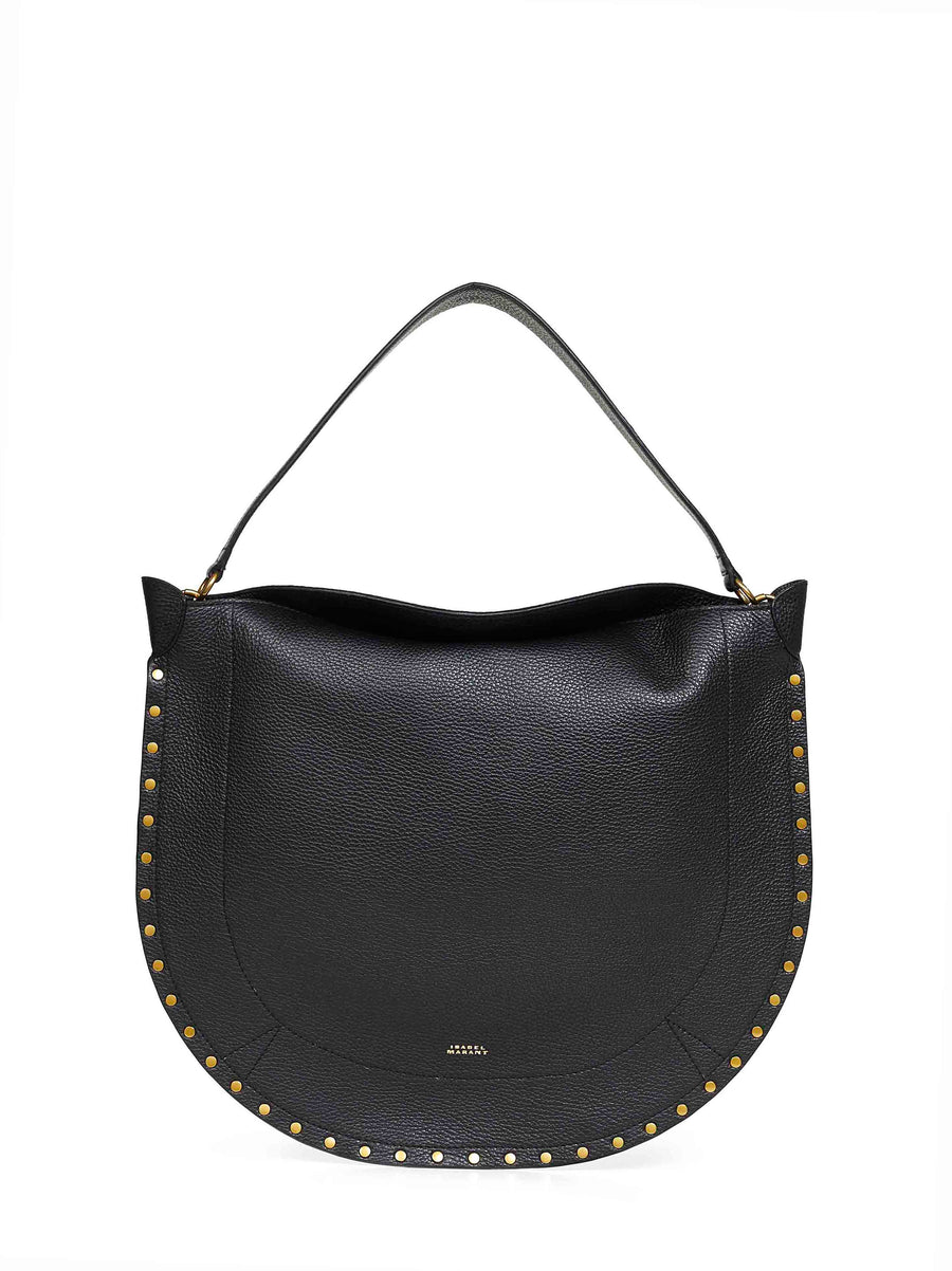 Isabel Marant Hobo Bag — Black Calf Leather