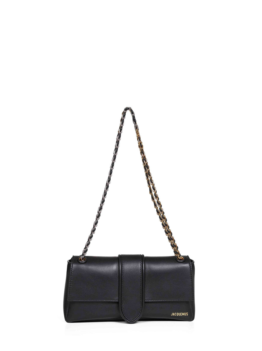 Jacquemus Shoulder Bag — Black Lambskin