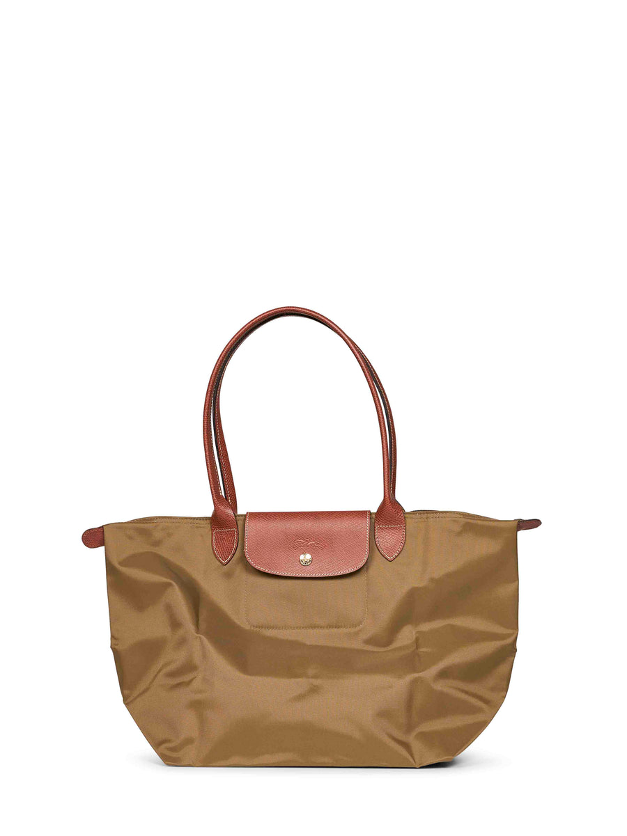 Longchamp Le Pliage Original Tote Bag — Beige Polyamide