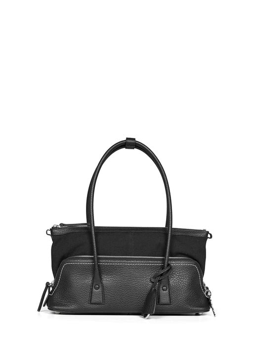 Maison Margiela 5ac Shoulder Bag — Black Calf Leather