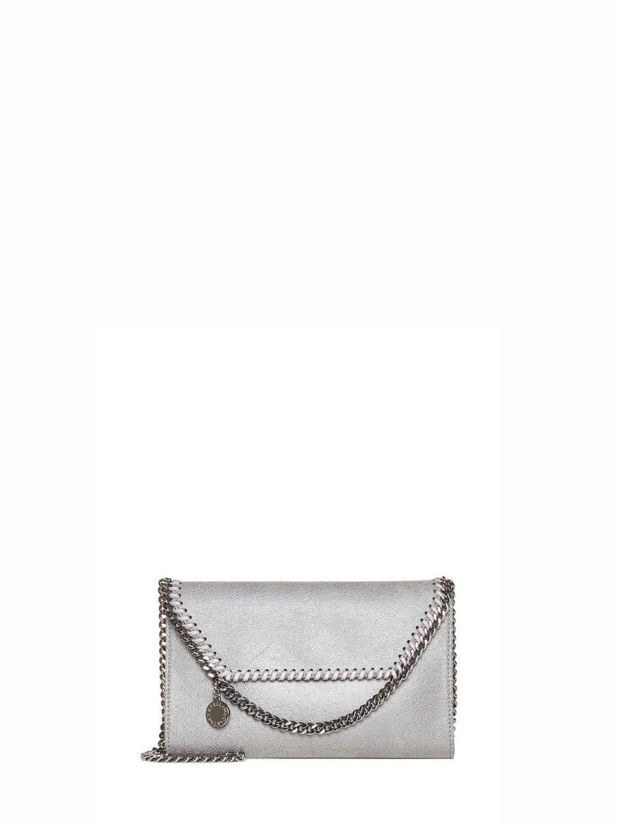 Stella Mccartney Crossbody Bag — Gray Polyester