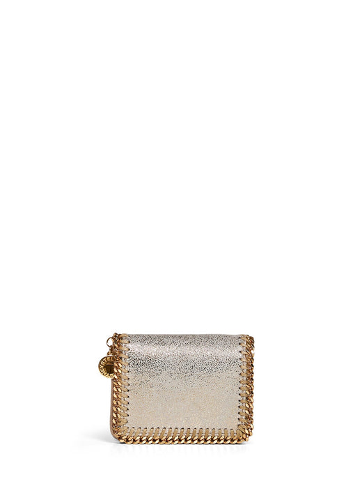 Stella Mccartney Falabella Wallet — Gold Polyester