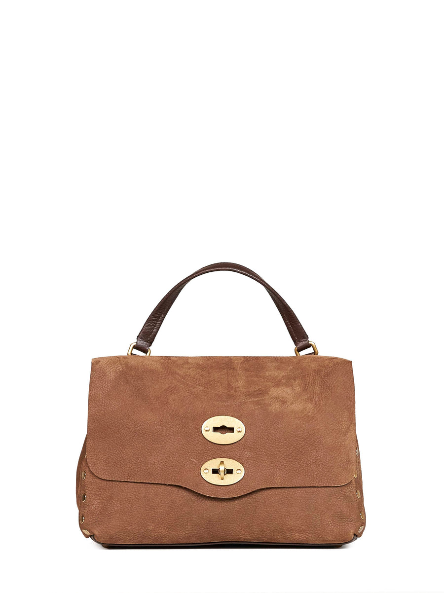 Zanellato Top Handle Bag — Brown Bovine Leather