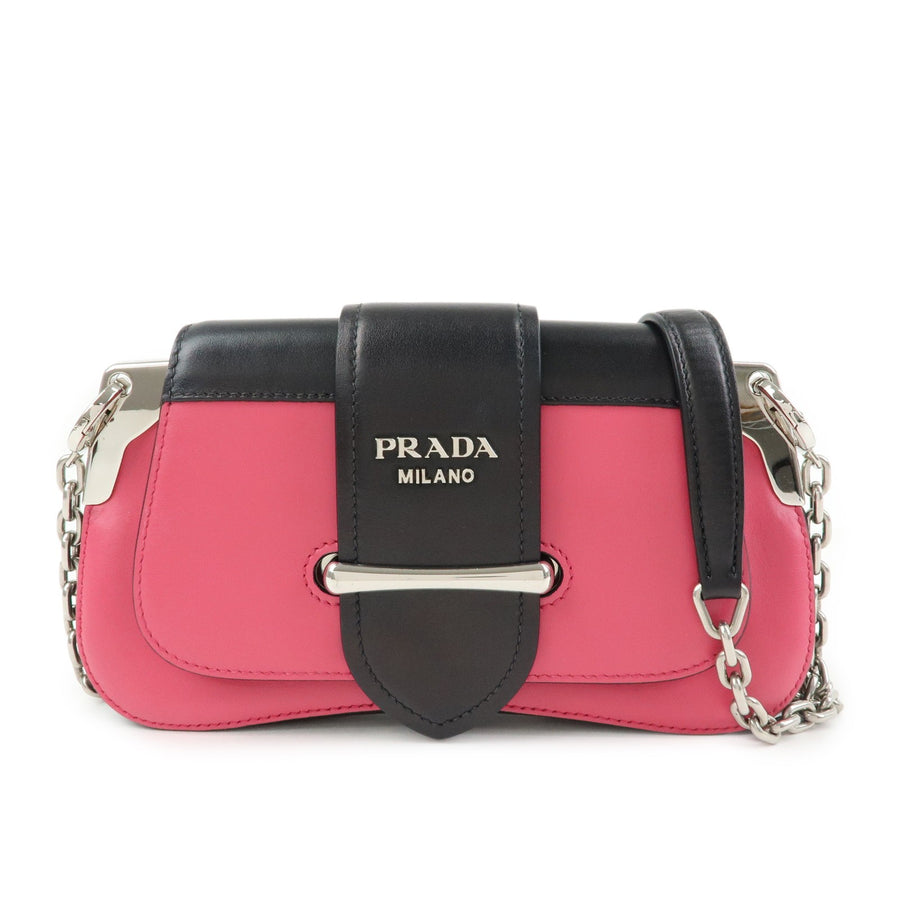 Prada Sidonie City Calf Pink Leather Bag