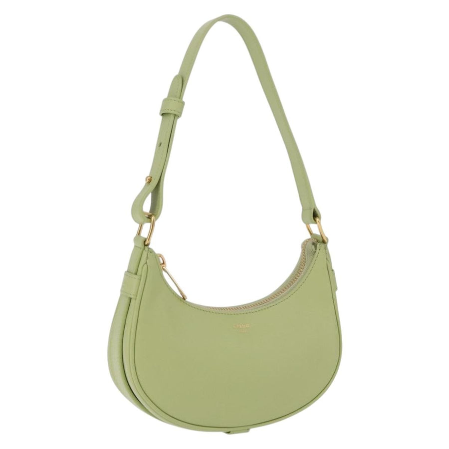 Celine Ava Leather Green Bag