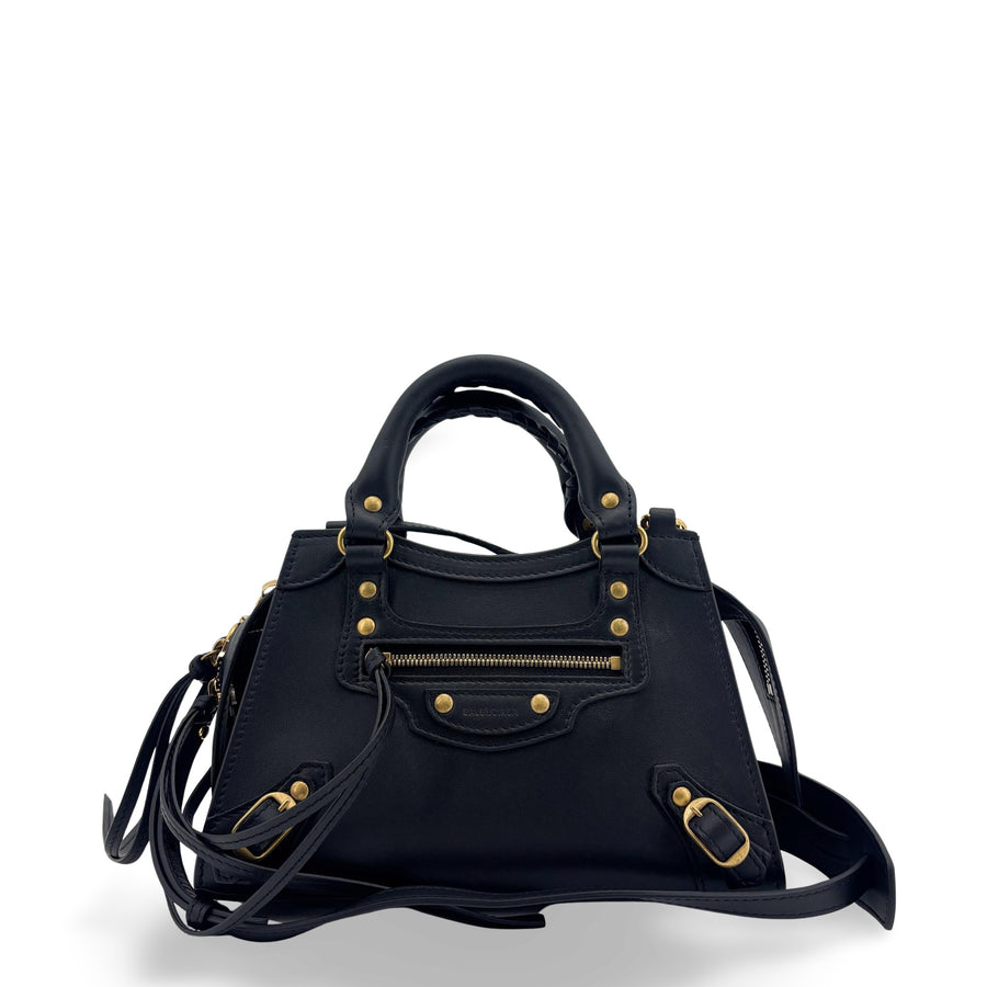 Balenciaga Neo Classic City Leather Black Bag