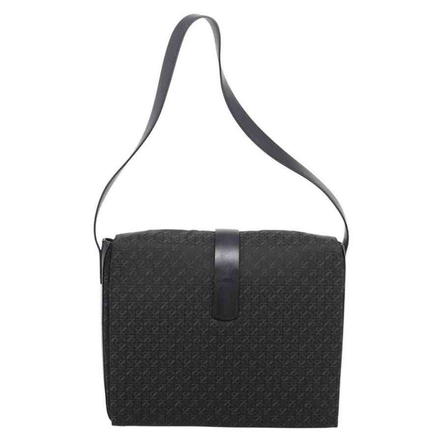 Loewe Vintage Canvas Green Bag