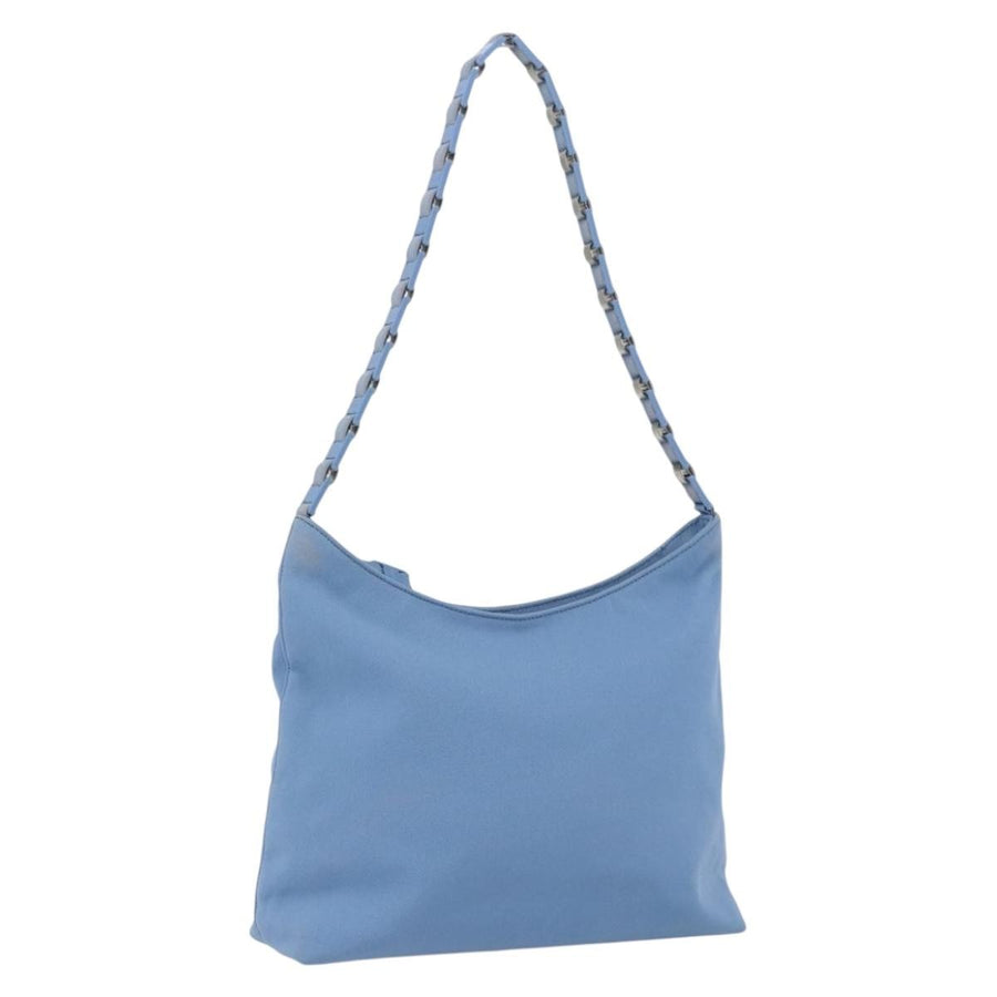 Salvatore Ferragamo Shoulder Nylon Blue Bag