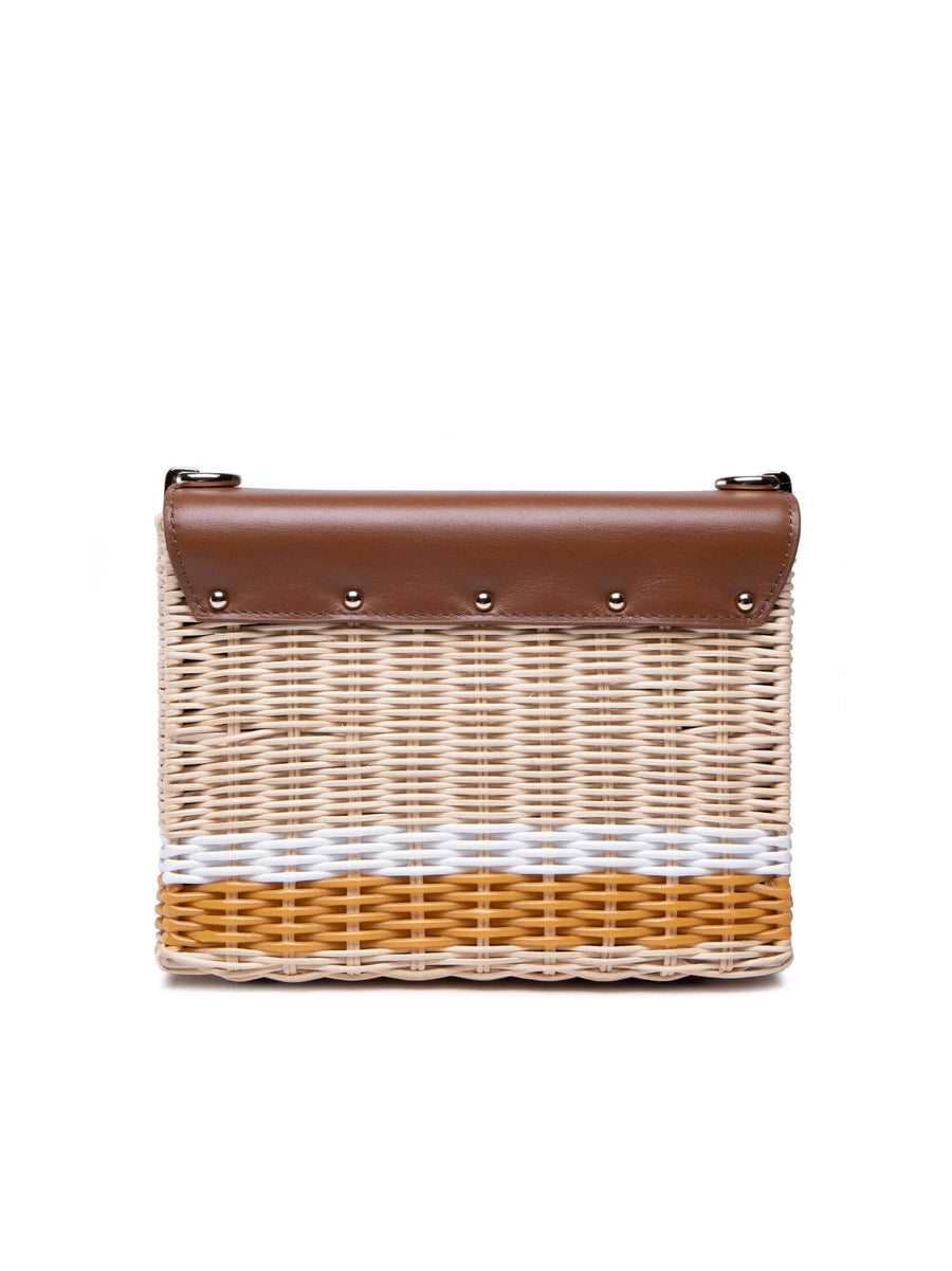 Furla Shoulder Bag — Brown Leather
