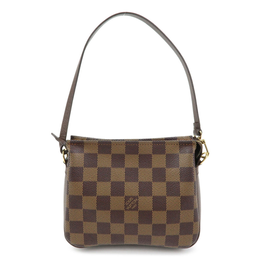 Louis Vuitton Trousse Make Up Damier Brown Canvas Bag