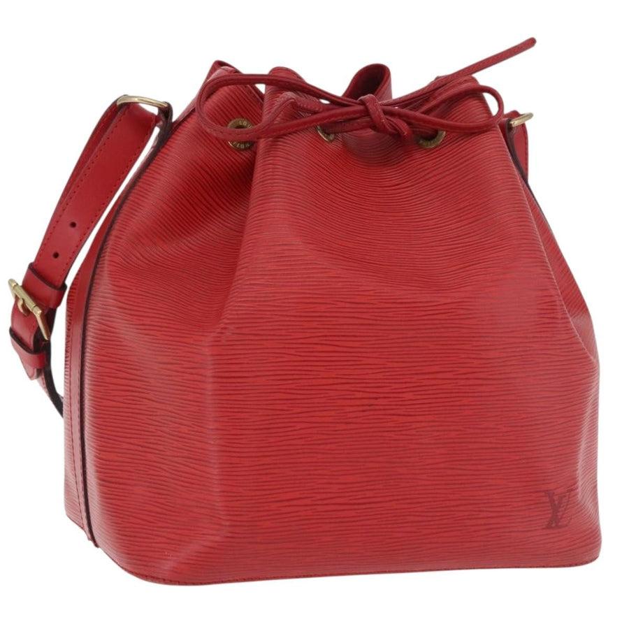 Louis Vuitton Petit Noe Nm Epi Leather Red Bag