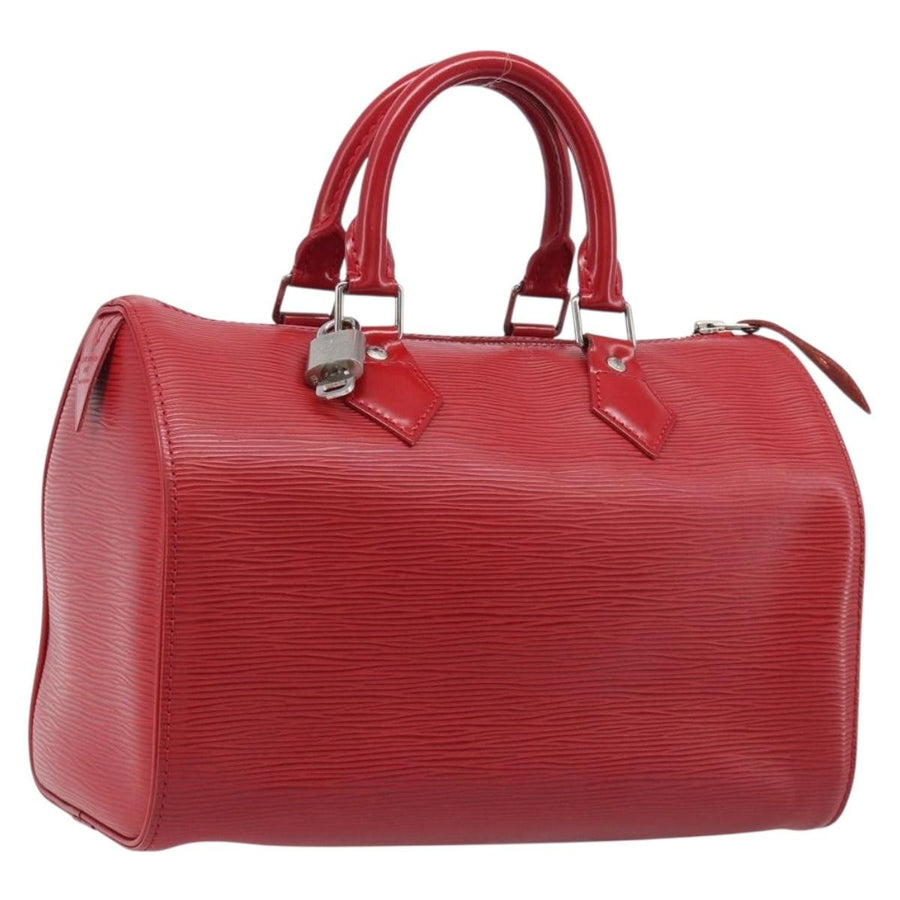 Louis Vuitton Speedy Epi Leather Red Bag