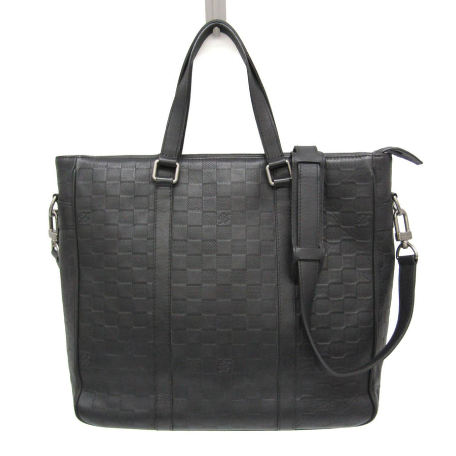 Louis Vuitton Tadao Damier Infini Leather Black Bag