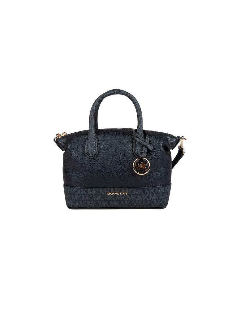 Michael Kors Gigi Tote Bag — Black 89.coated Canvas