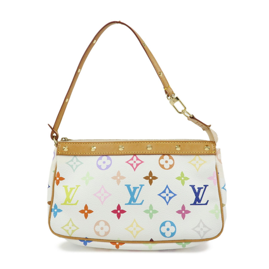 Louis Vuitton Pochette Accessoires Monogram Multicolor Multicolour Canvas Bag
