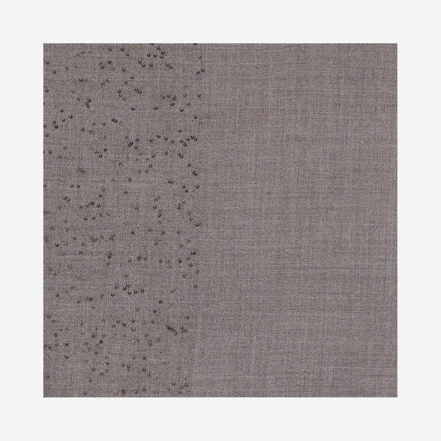 Faliero Sarti Dalila Scarf — Taupe Wool Scarfs