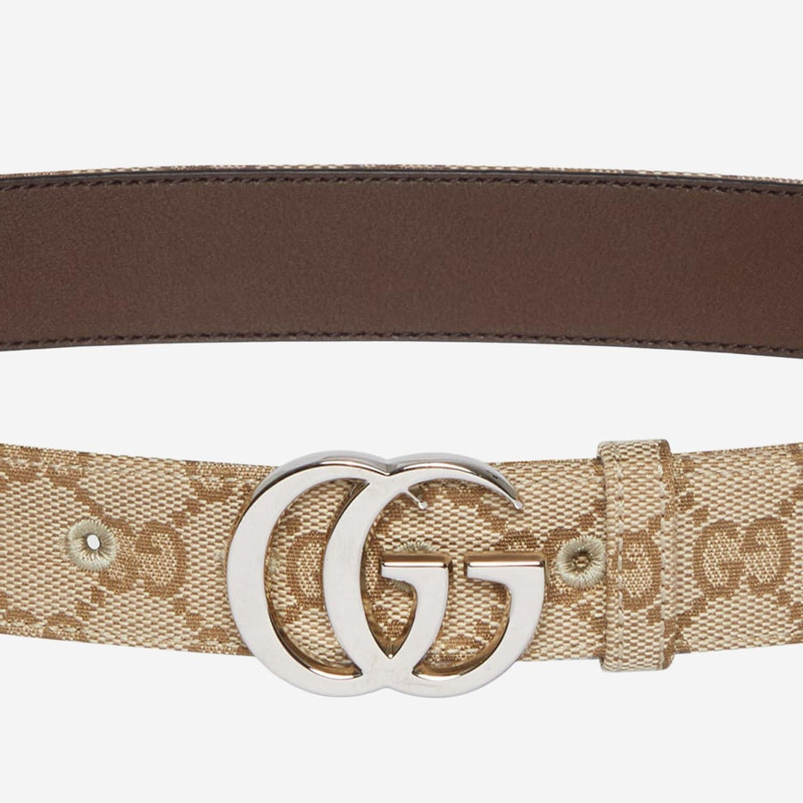 Gucci Belt — Beige Fabric