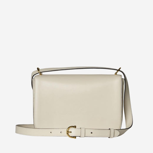 Gucci Siena Shoulder Bag — White Calfskin
