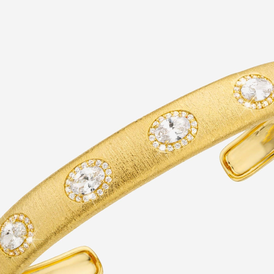 Mya Bay Dynasty Bracelet — Gold Brass Bracelets