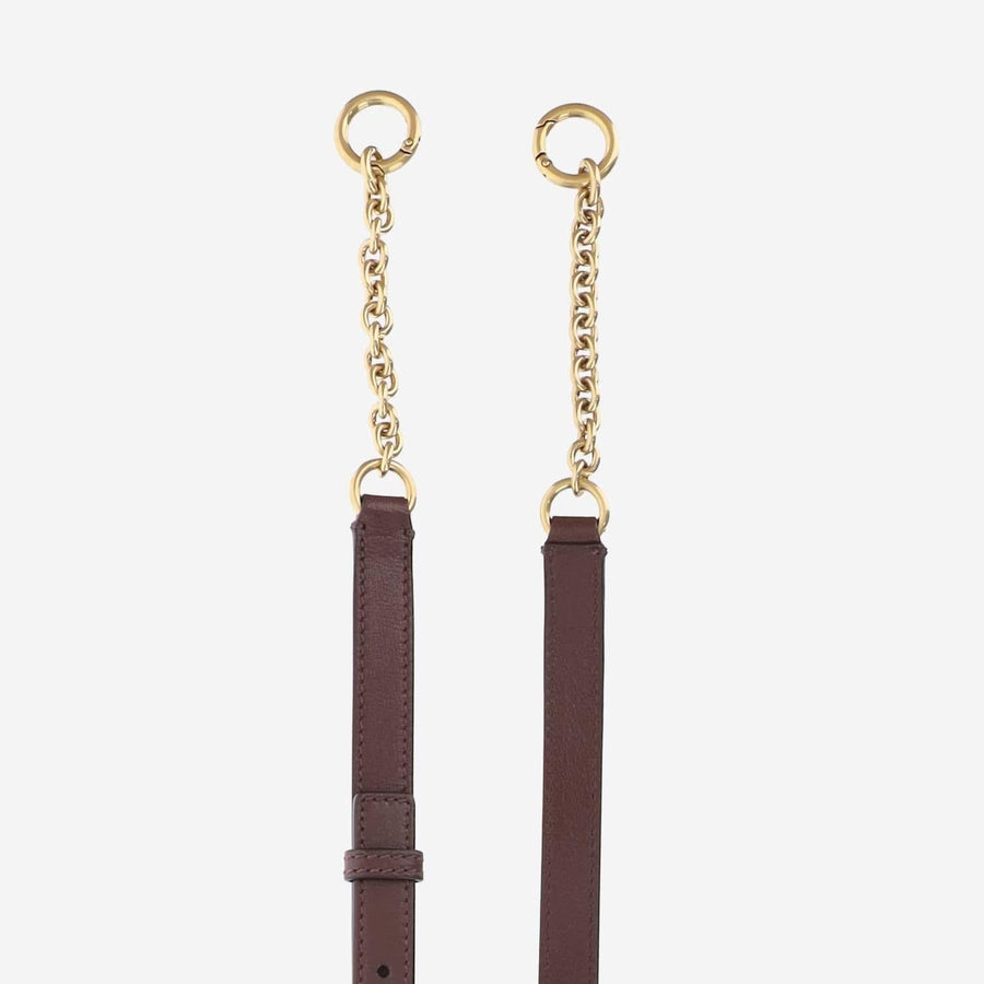 Chloé Paddington Shoulder Bag — Brown Leather
