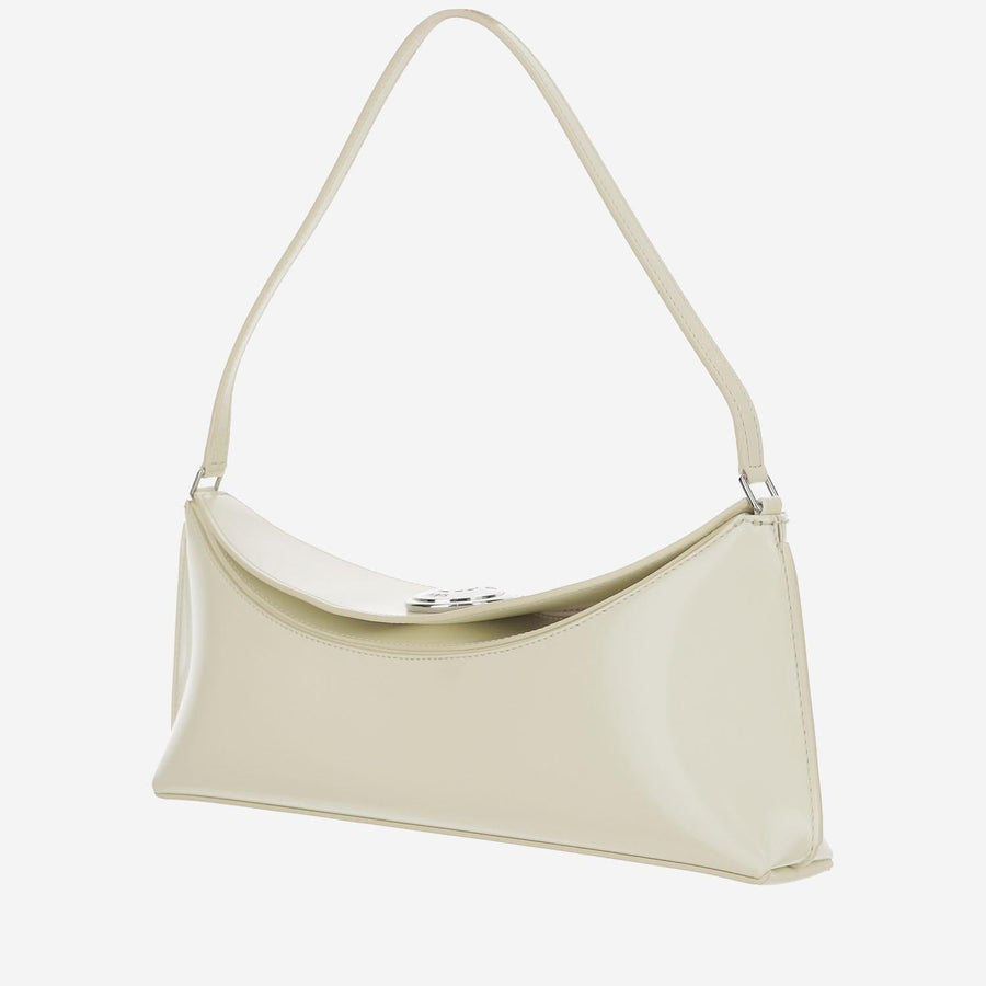 Jacquemus Shoulder Bag — White Calfskin