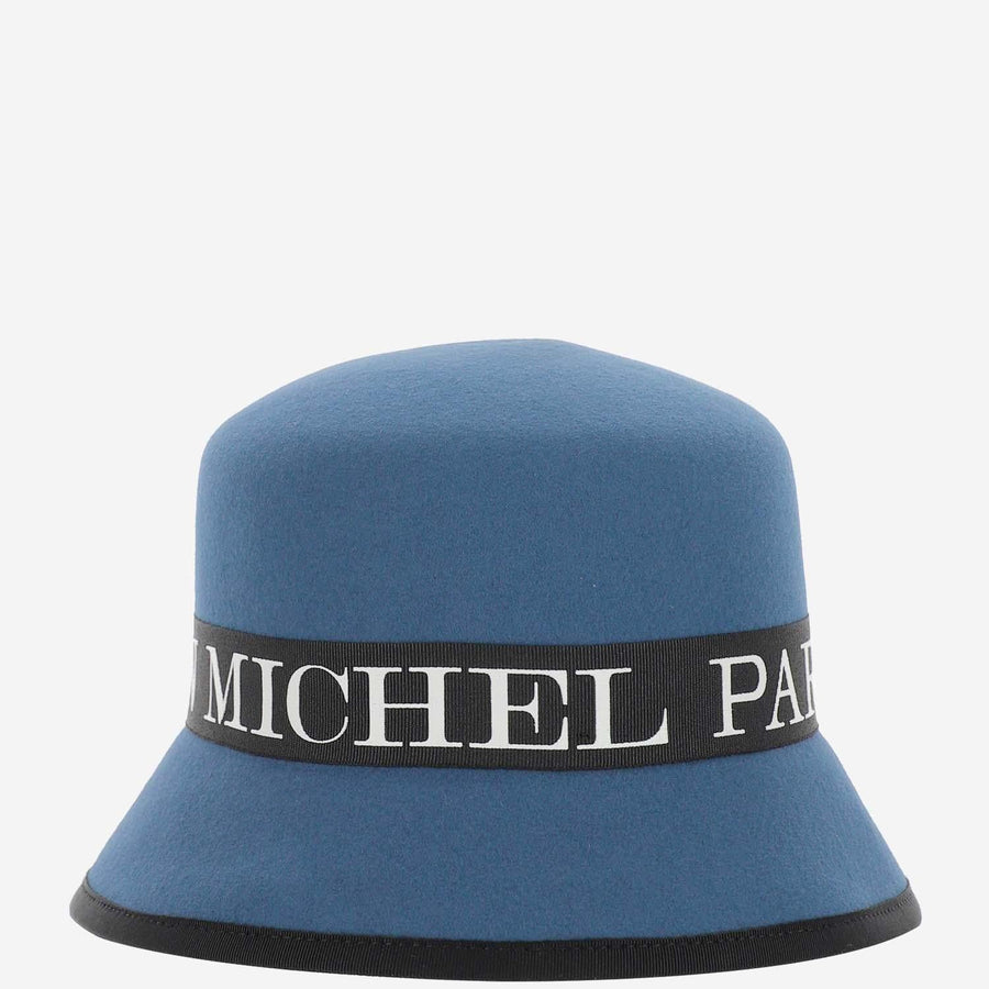 Maison Michel 1155006001 Bucket Hat — Blue Rabbit Felt