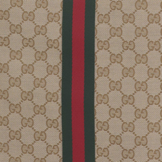 Gucci Lunetta Shoulder Bag — Beige Polyester