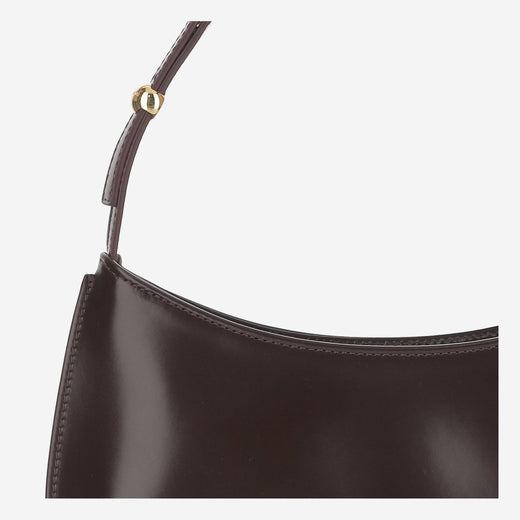 Jacquemus Shoulder Bag — Brown Calfskin Leather