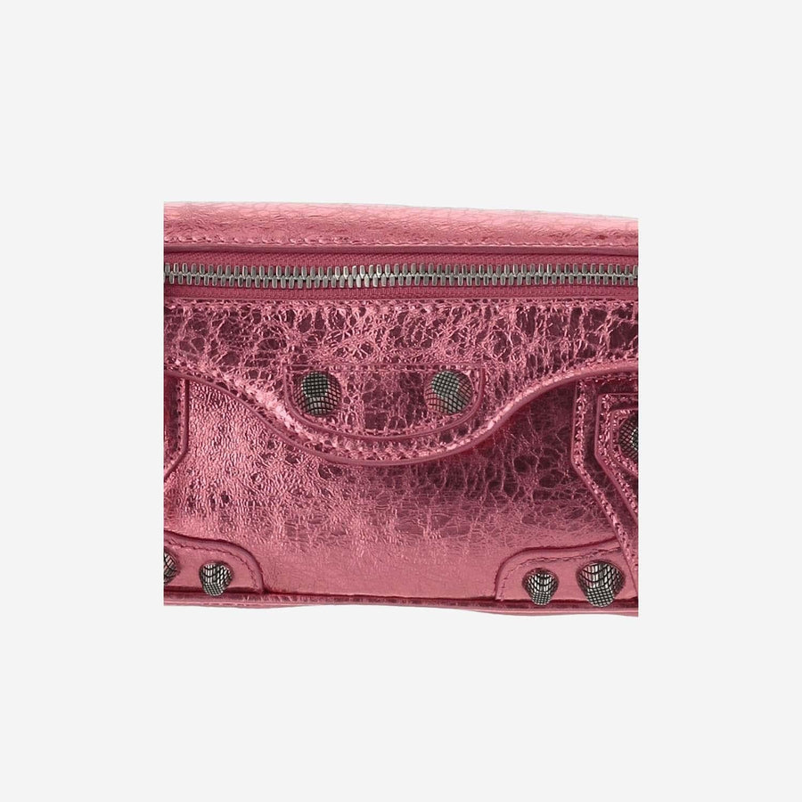 Balenciaga Le Cagole Xs Shoulder Bag — Pink Lambskin