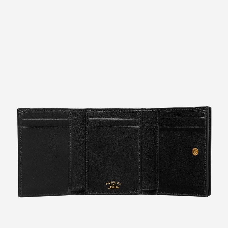 Gucci Horsebit Leather Wallet — Black & Purses