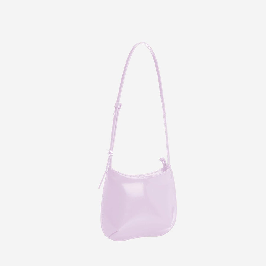 Jacquemus Le Petit Bisou Shoulder Bag — Pink Leather