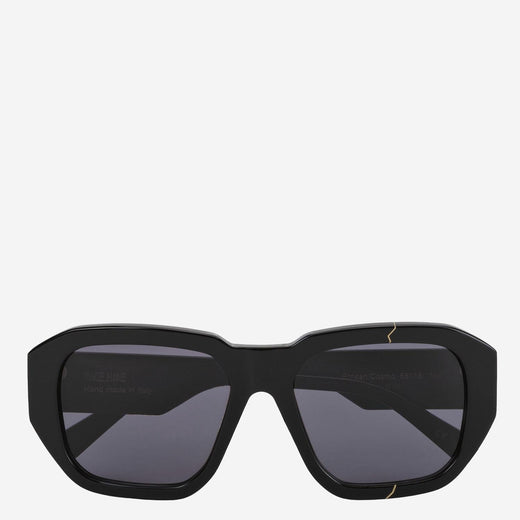 Face Hide Brokencosmo Sunglasses — Black Acetate