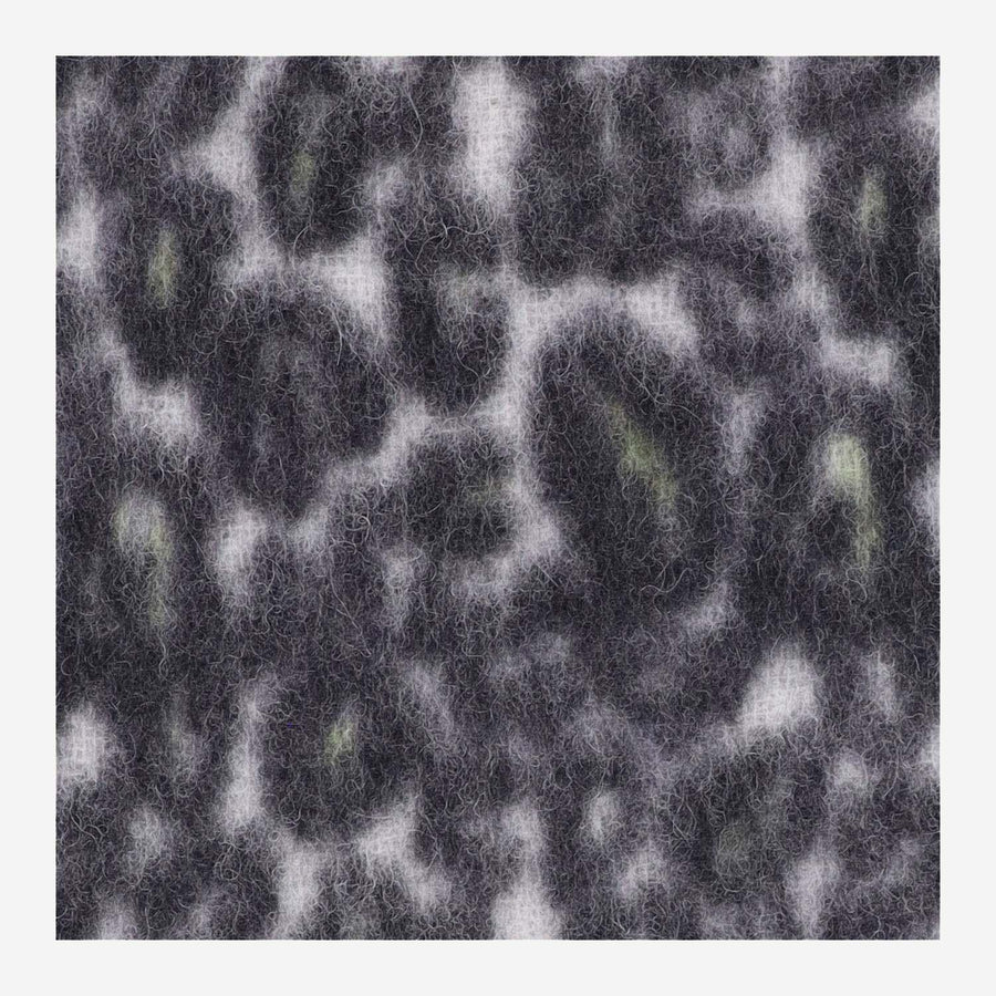 Faliero Sarti Alpaca Blend Spotted Scarf — Gray Scarfs