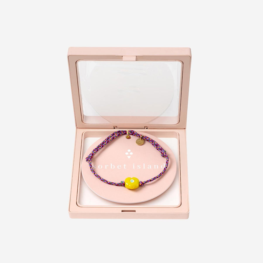 Sorbet Island Bracelet — Multicolor Fabric Bracelets